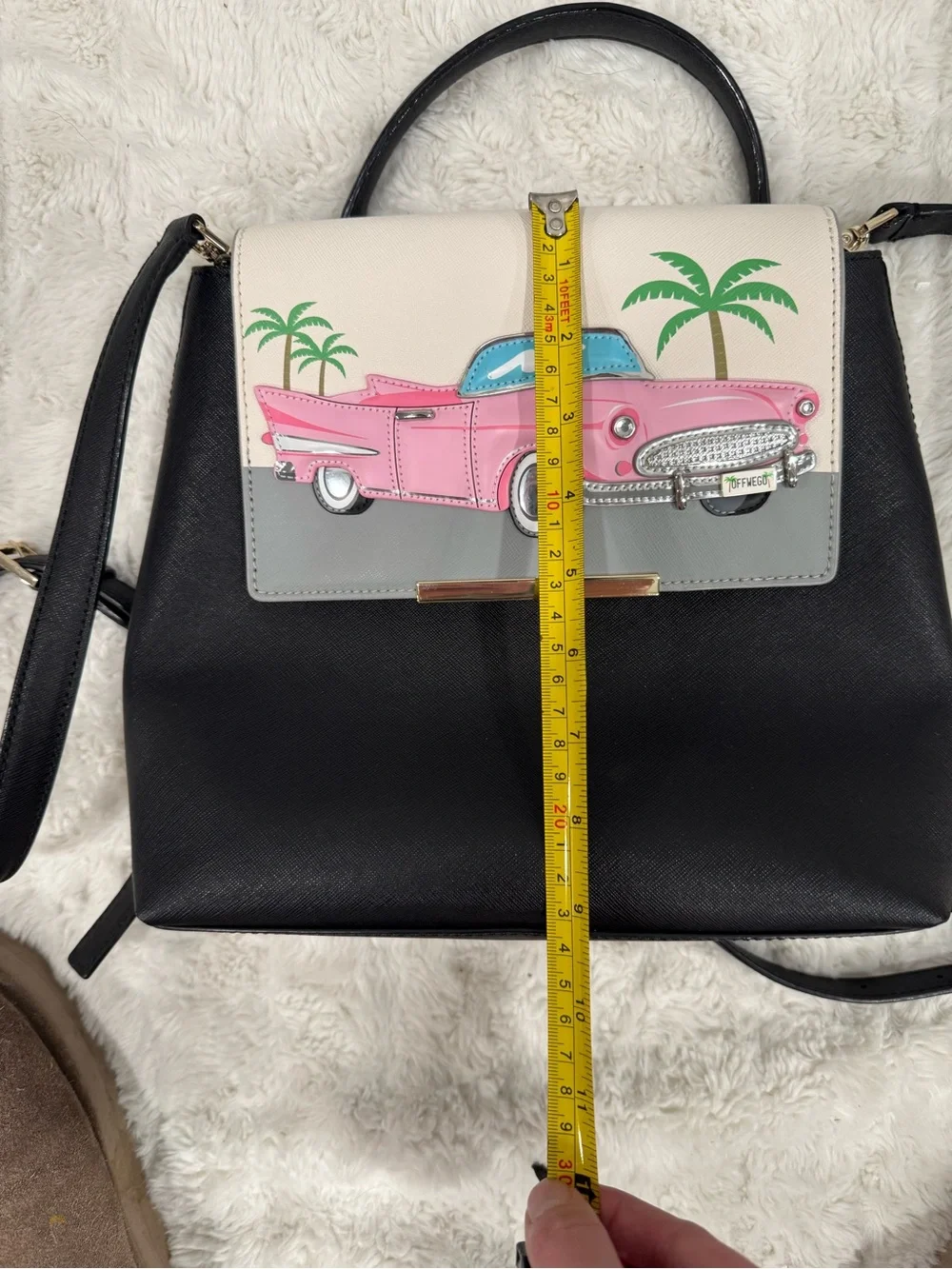 Kate Spade New York Cadillac Convertible Flap Backpack Handbag